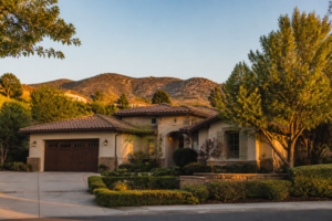 Temecula home roofline for a wildlife control inspection
